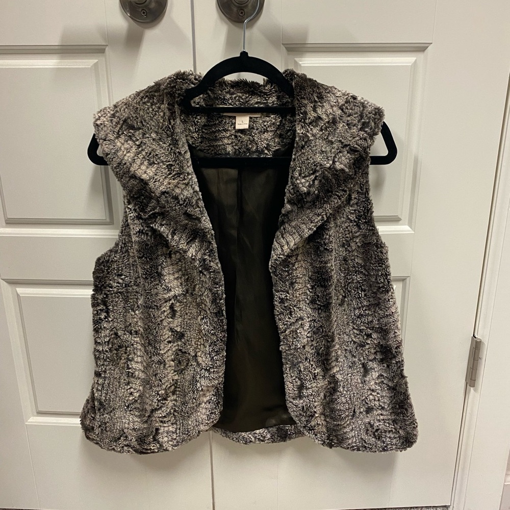 Chelsea & Violet fur vest
